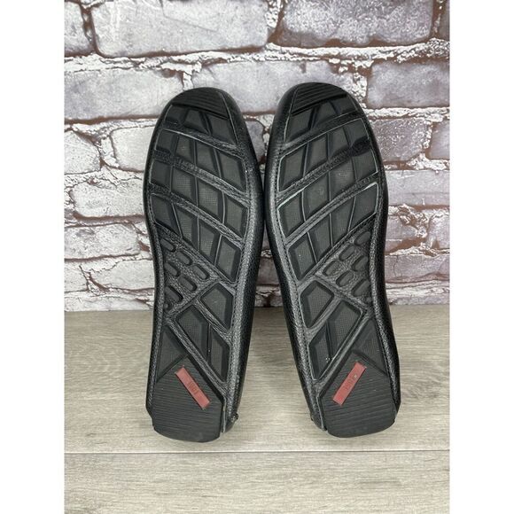 1901 Black Leather Penny Loafers Slip On Driving Shoes Men’s Sz 13M US/46EU - Picture 6 of 16